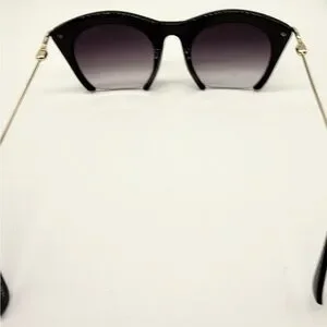 Miu Miu | Accessories | Miu Miu Black Cat Eye Cut Off  display picture 1